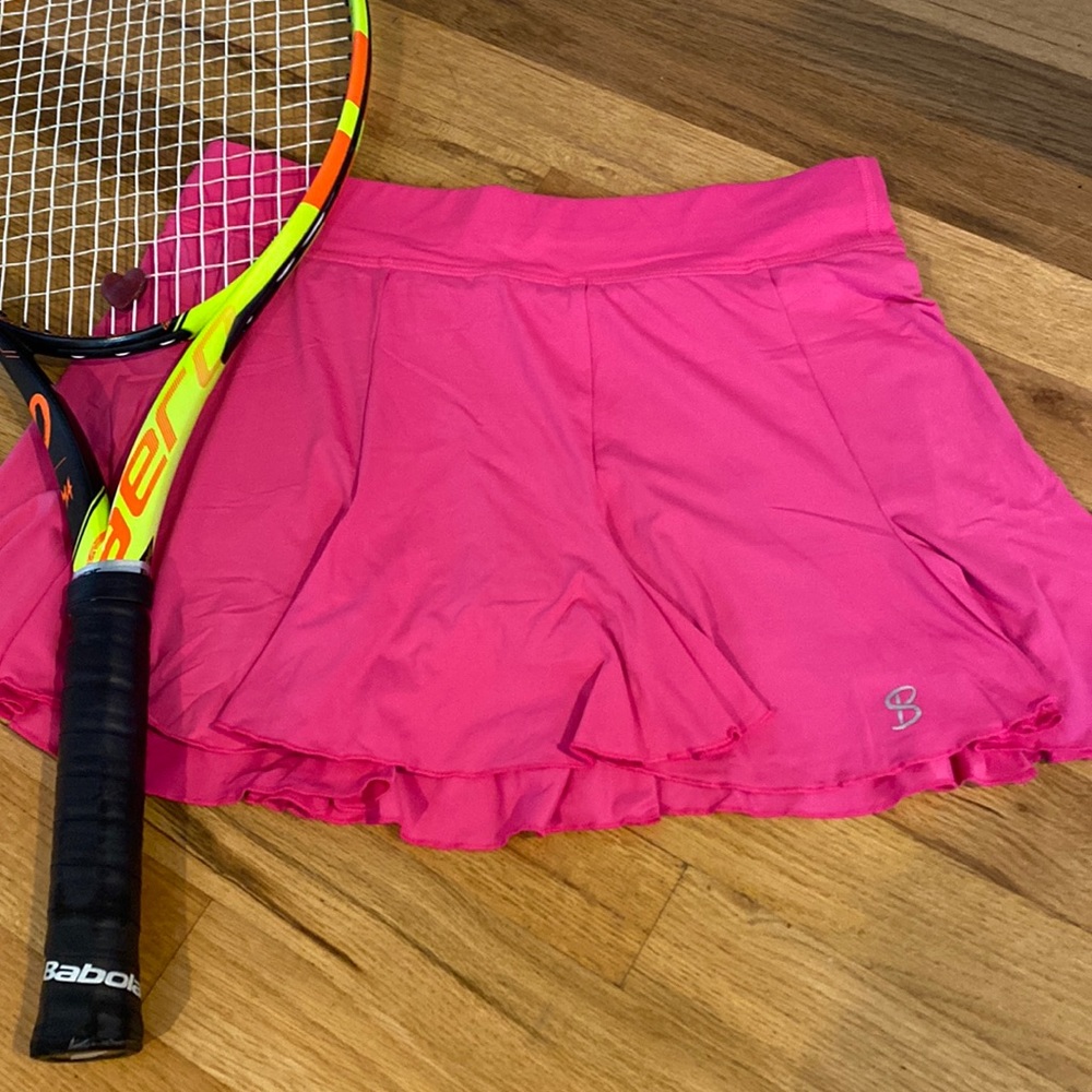 Sofibella Hot Pink Tennis Skirt - M - Excellent Condition